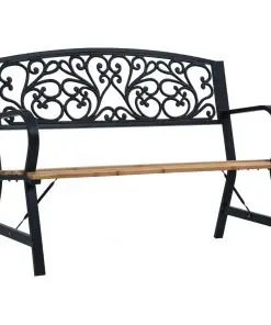 vidaXL Garden Bench 120 cm Wood