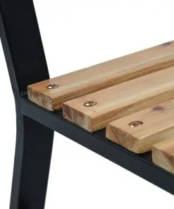 vidaXL Garden Bench 120 cm Wood