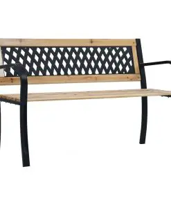 vidaXL Garden Bench 120 cm Wood