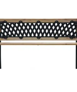 vidaXL Garden Bench 120 cm Wood