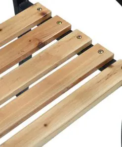 vidaXL Garden Bench 120 cm Wood