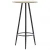 vidaXL Bar Table Oak 60×107.5 cm MDF