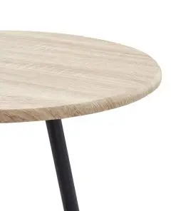 vidaXL Bar Table Oak 60×107.5 cm MDF