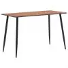 vidaXL Dining Table Brown 120x60x75 cm