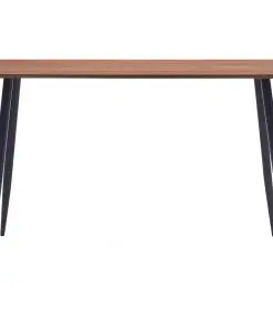 vidaXL Dining Table Brown 120x60x75 cm