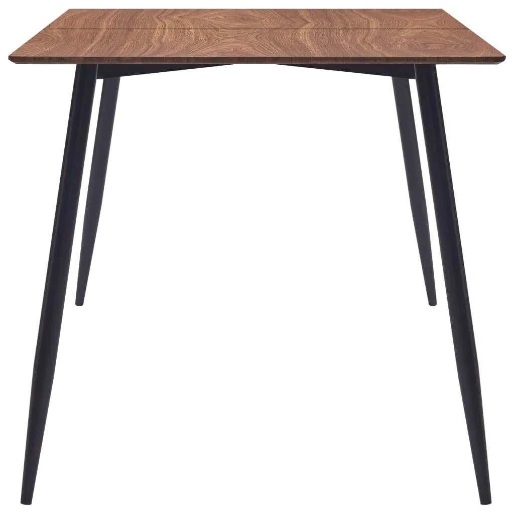 vidaXL Dining Table Brown 140x70x75 cm MDF
