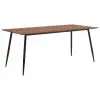 vidaXL Dining Table Brown 200x100x75 cm MDF vidaXL Dining Table Brown 200x100x75 cm MDF