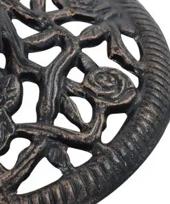 vidaXL Umbrella Base Bronze 12 kg 48 cm Cast Iron