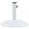 vidaXL Umbrella Base White 9 kg 40 cm Cast Iron vidaXL Umbrella Base White 9 kg 40 cm Cast Iron