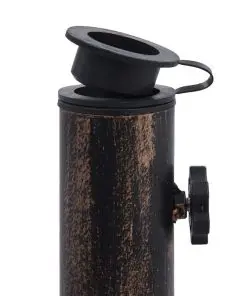 vidaXL Umbrella Base Bronze 12 kg 49 cm Cast Iron