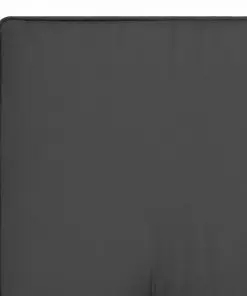 vidaXL Garden Chair Cushions 2 pcs Anthracite 120x50x5 cm