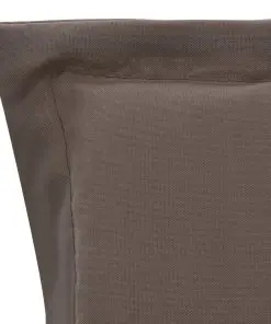 vidaXL Garden Chair Cushions 4 pcs Taupe 120x50x3 cm