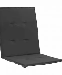 vidaXL Garden Chair Cushions 2 pcs Anthracite 100x50x3 cm