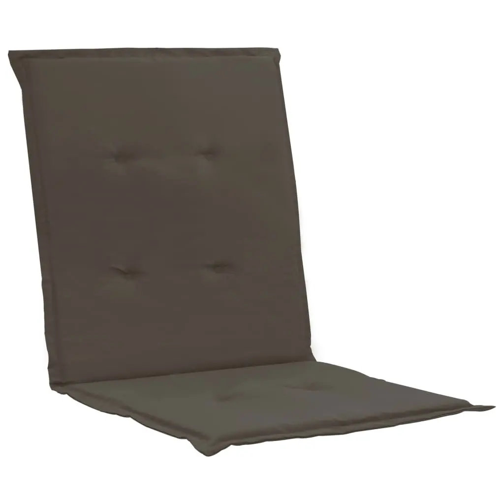 vidaXL Garden Chair Cushions 4 pcs Anthracite 100x50x3 cm
