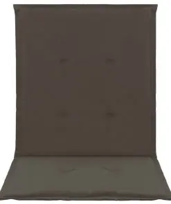 vidaXL Garden Chair Cushions 4 pcs Anthracite 100x50x3 cm