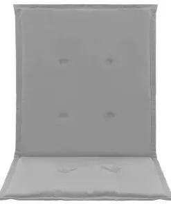 vidaXL Garden Chair Cushions 4 pcs Grey 100x50x3 cm