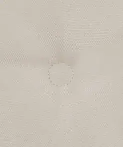 vidaXL Garden Chair Cushions 2 pcs Cream 100x50x3 cm