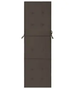 vidaXL Lounge Chair Cushion Anthracite 180x55x3 cm