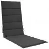 vidaXL Sunlounger Cushion Anthracite 190x60x3 cm