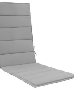 vidaXL Sunlounger Cushion Grey 190x60x3 cm
