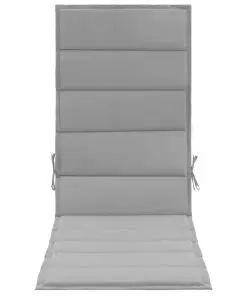 vidaXL Sunlounger Cushion Grey 190x60x3 cm
