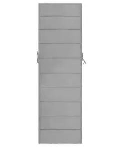 vidaXL Sunlounger Cushion Grey 190x60x3 cm