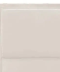 vidaXL Sunlounger Cushion Cream 190x60x3 cm