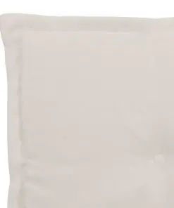 vidaXL Garden Chair Cushions 4 pcs Cream 40x40x3 cm
