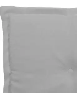 vidaXL Garden Chair Cushions 2 pcs Grey 50x50x3 cm