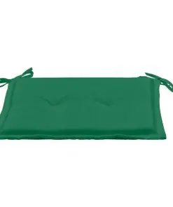 vidaXL Garden Chair Cushions 2 pcs Green 50x50x3 cm