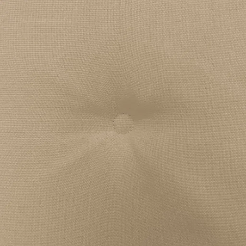 vidaXL Garden Chair Cushions 2 pcs Beige 50x50x3 cm