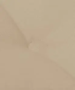 vidaXL Garden Bench Cushion Beige 120x50x3 cm