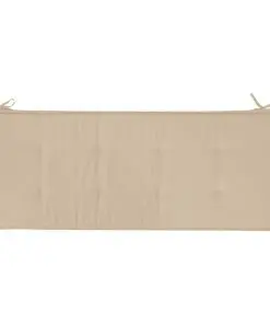 vidaXL Garden Bench Cushion Beige 150x50x3 cm