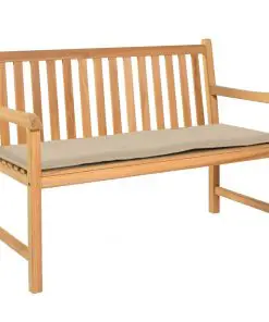 vidaXL Garden Bench Cushion Beige 150x50x3 cm