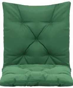 vidaXL Swing Chair Cushions 2 pcs Green 50 cm