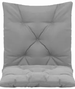 vidaXL Swing Chair Cushions 2 pcs Grey 50 cm