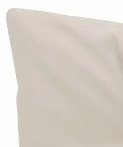 vidaXL Swing Chair Cushions 2 pcs Cream 50 cm Fabric
