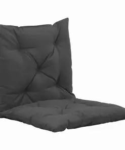 vidaXL Swing Chair Cushions 2 pcs Anthracite 50 cm Fabric