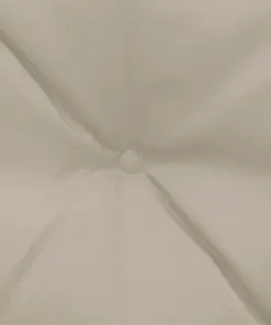vidaXL Cushion for Swing Chair Cream 180 cm Fabric