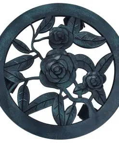 vidaXL Plant Trolleys 6 pcs Green 30 cm Plastic