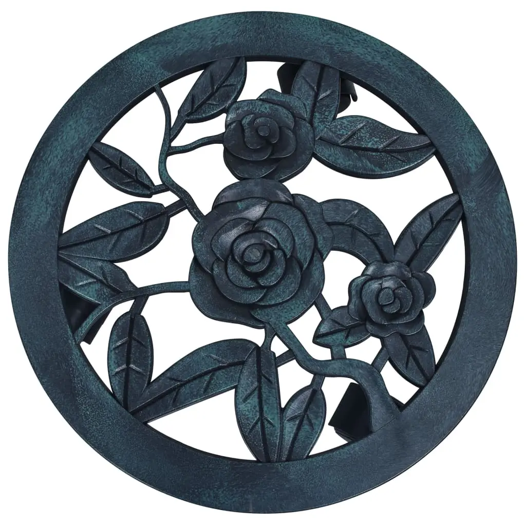 vidaXL Plant Trolleys 6 pcs Green 30 cm Plastic