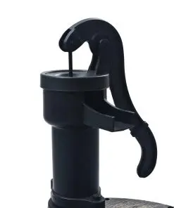vidaXL Garden Water Fountain Barrel with Pump