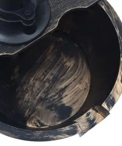 vidaXL Garden Water Fountain Barrel with Pump