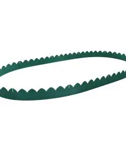 vidaXL Lawn Edgings 10 pcs Green 65×15 cm PP