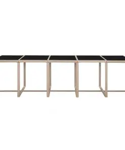vidaXL 15 Piece Outdoor Dining Set with Cushions Poly Rattan Beige