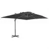 vidaXL Cantilever Umbrella with Aluminium Pole 4×3 m Black vidaXL Cantilever Umbrella with Aluminium Pole 4×3 m Black