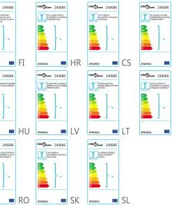 vidaXL Crystal Pendant Ceiling Lamp Chandeliers 4 pcs Elegant White