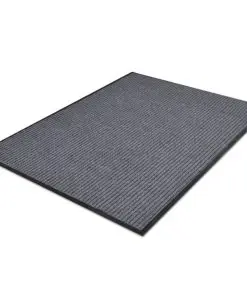 vidaXL PVC Door Mats 4 pcs Grey 90×60 cm