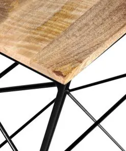 vidaXL Bar Stools 4 pcs Solid Mango Wood