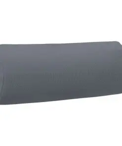 vidaXL Deck Chair Headrest Grey 40×7.5×15 cm Textilene